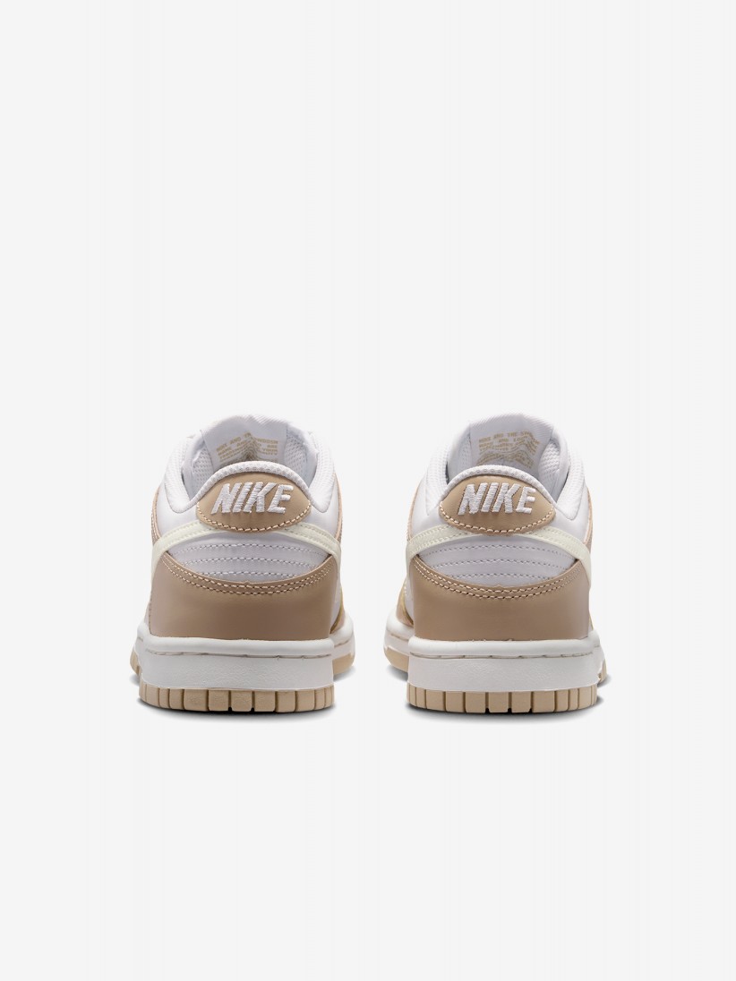 Nike Dunk Low LV8 Beige and White Junior Sneakers