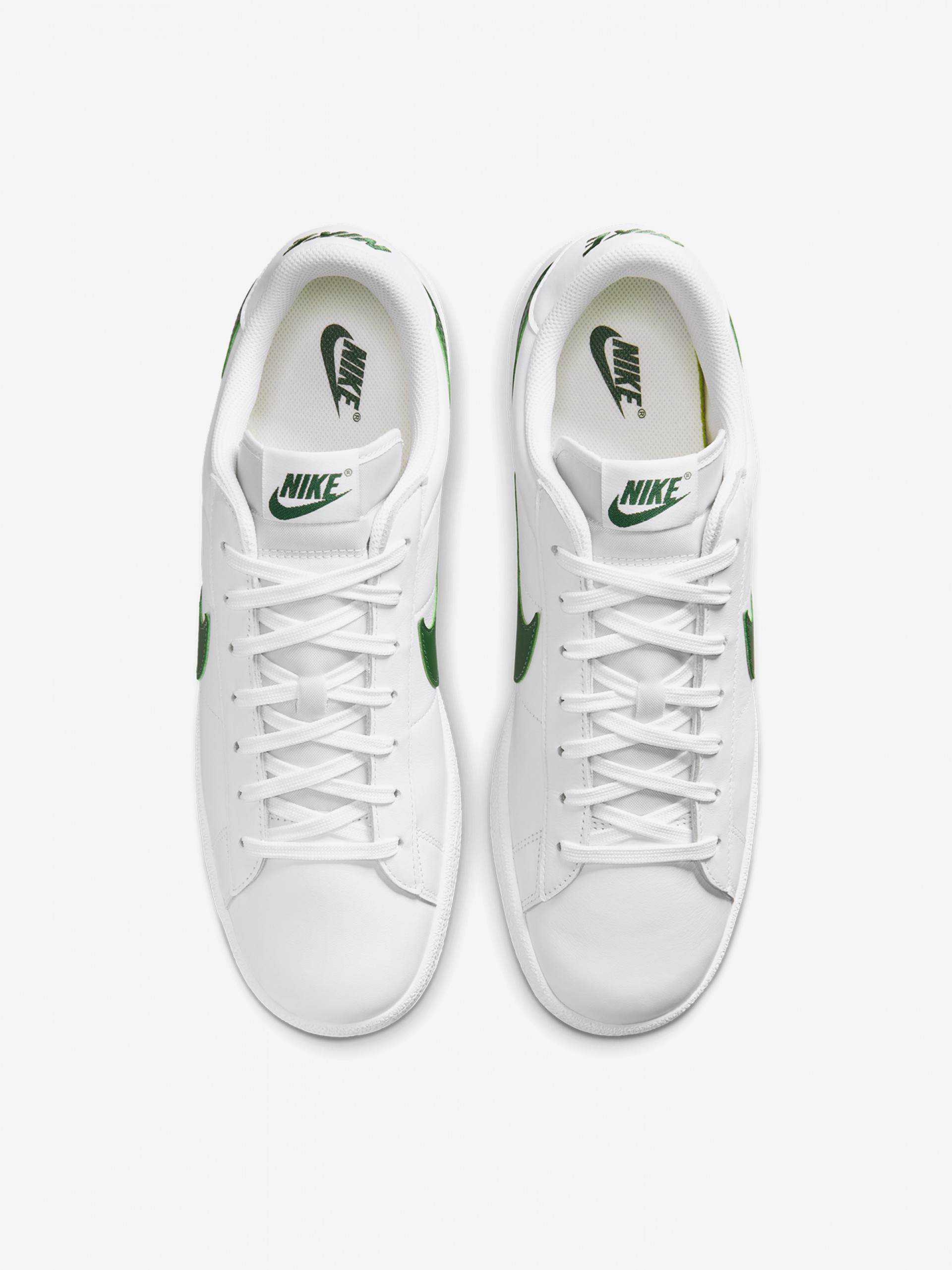 Sapatilhas Nike Tennis Classic CS Brancas e Verdes Para Homem