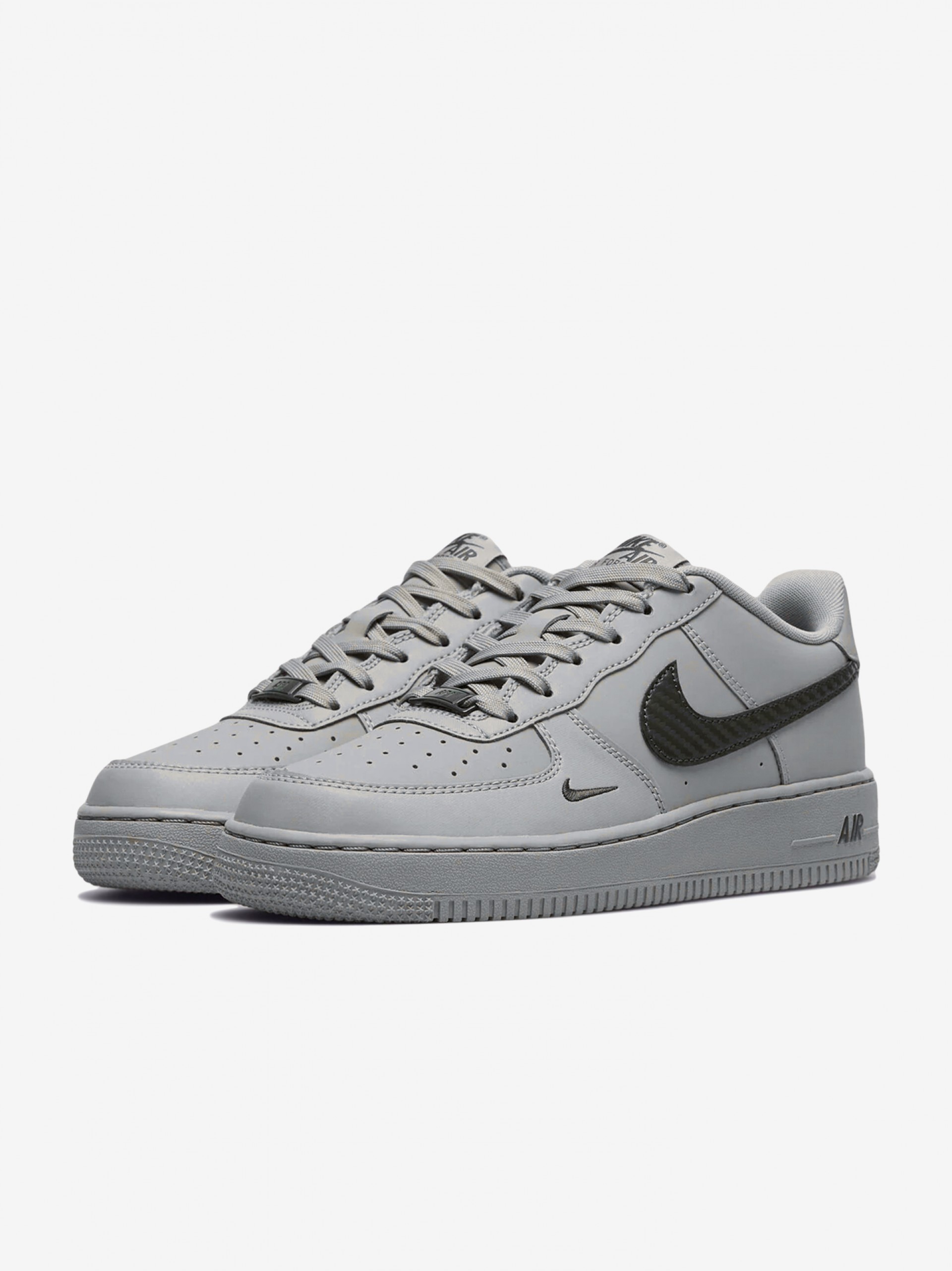 Sapatilhas Nike Air Force 1 Tech Cinzentas Júnior