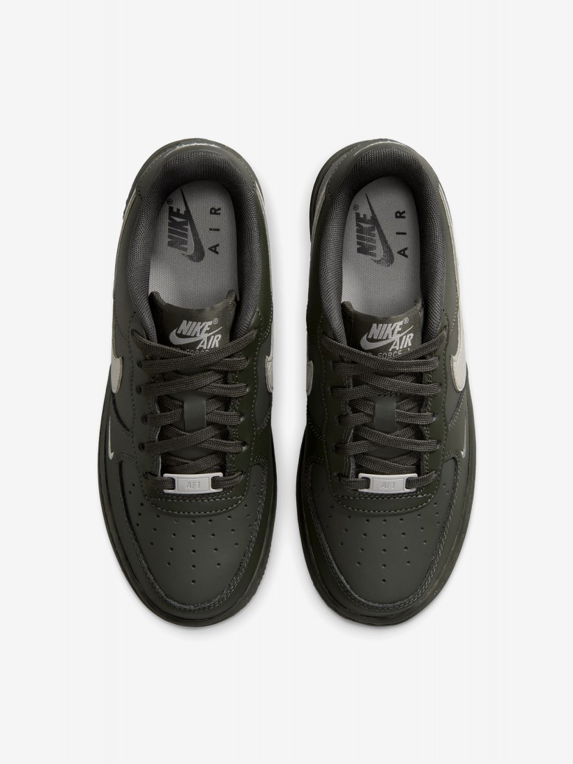 Sapatilhas Nike Air Force 1 Tech Verdes Júnior Sapatilhas Nike Air Force 1 Tech Verdes Júnior