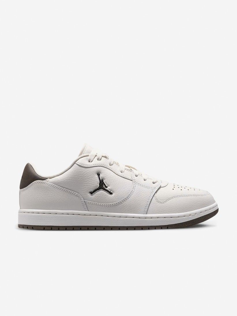 Zapatillas Nike Jordan Court Connect Low Grises y Marrones Para Hombre