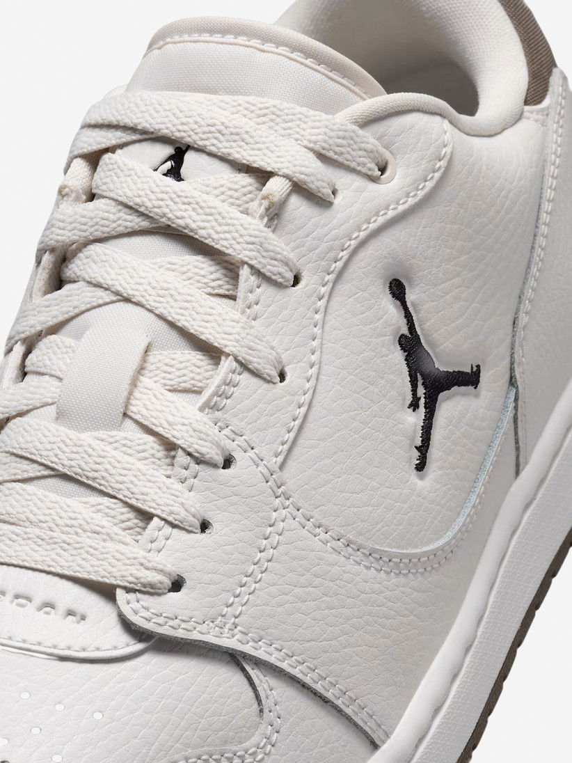 Zapatillas Nike Jordan Court Connect Low Grises y Marrones Para Hombre