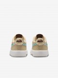 Nike Force 1 Low BP Lace White and Beige Sneakers For Children