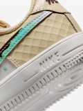 Nike Force 1 Low BP Lace White and Beige Sneakers For Children