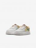 Sapatilhas Nike Force 1 Low BT Lace Brancas e Bege Para Bebé Sapatilhas Nike Force 1 Low BT Lace Brancas e Bege Para Bebé