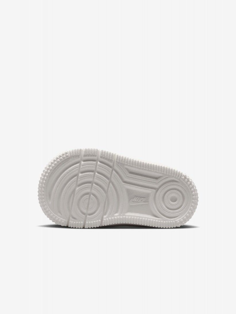 Sapatilhas Nike Force 1 Low BT Lace Brancas e Bege Para Bebé Sapatilhas Nike Force 1 Low BT Lace Brancas e Bege Para Bebé