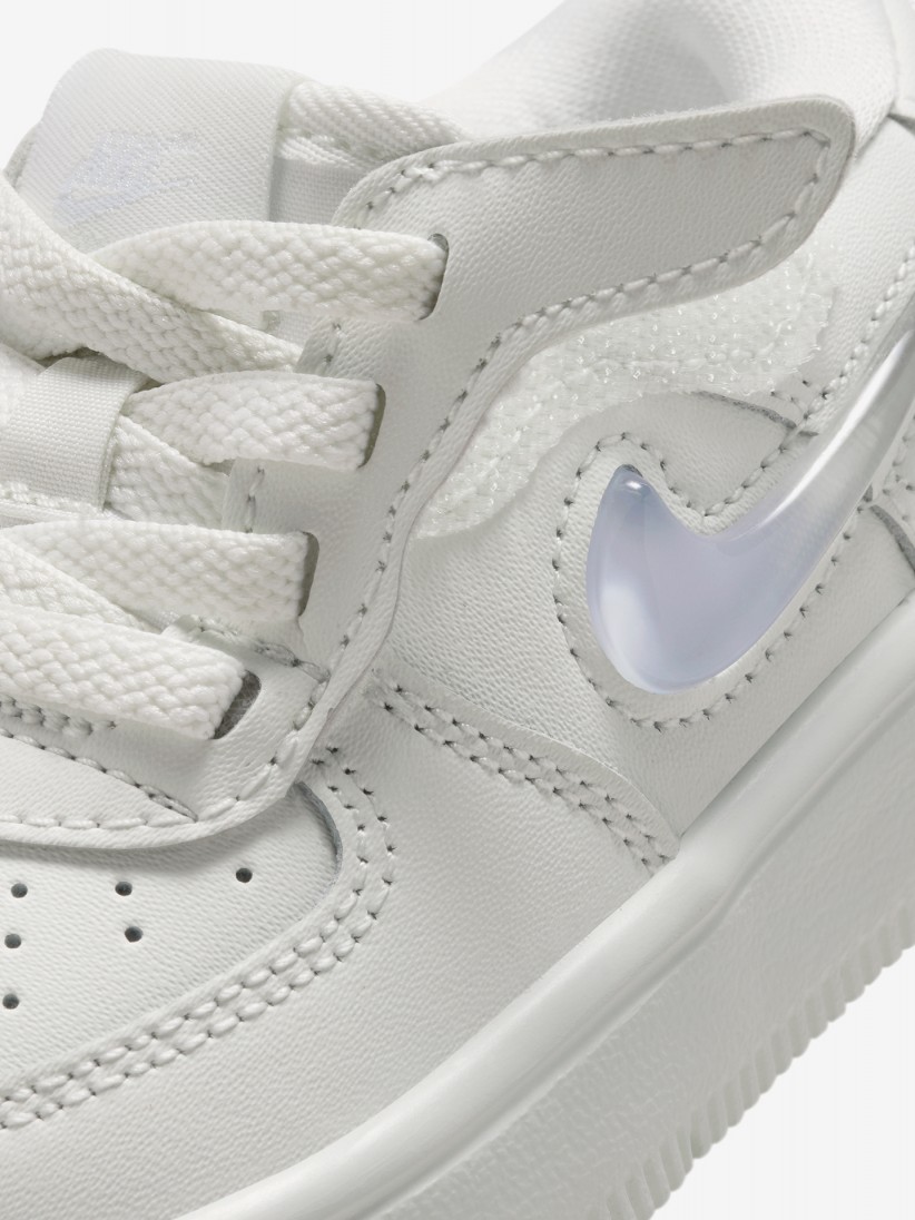 Sapatilhas Nike Force 1 Low Easy-On Cinzentas e Azuis Para Bebé Sapatilhas Nike Force 1 Low Easy-On Cinzentas e Azuis Para Bebé
