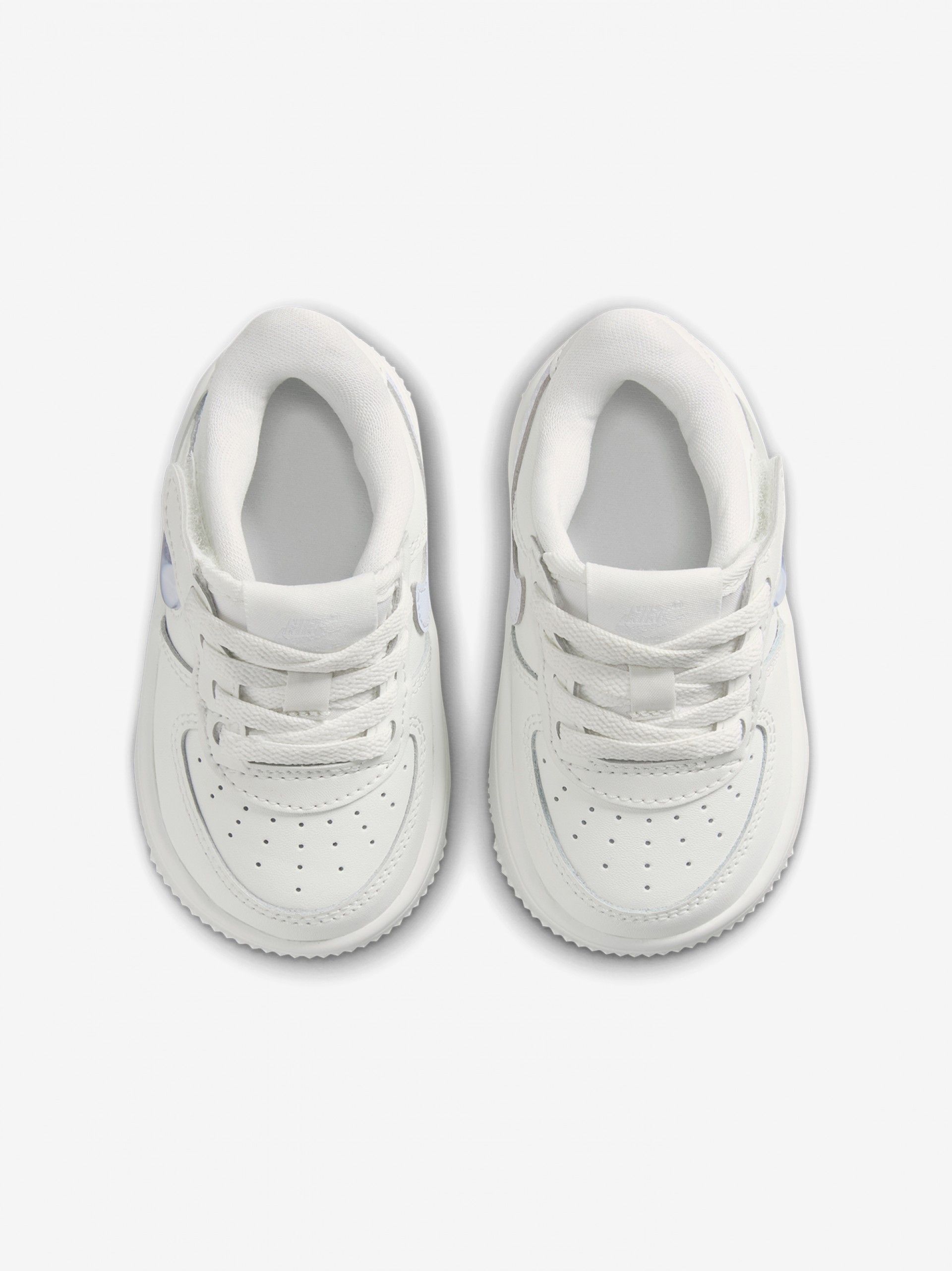 Nike Force 1 Low Easy-On Grey and Blue Sneakers For Baby