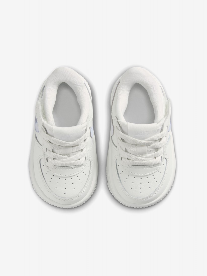 Sapatilhas Nike Force 1 Low Easy-On Cinzentas e Azuis Para Bebé Sapatilhas Nike Force 1 Low Easy-On Cinzentas e Azuis Para Bebé