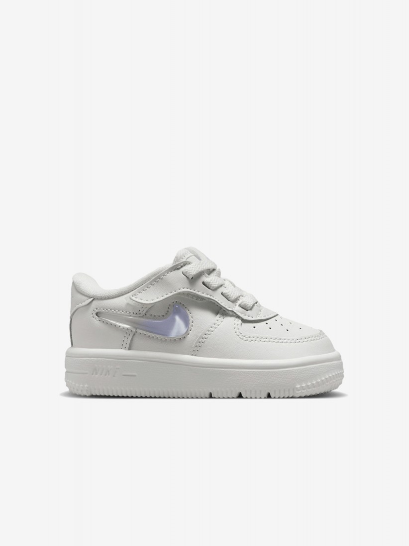 Sapatilhas Nike Force 1 Low Easy-On Cinzentas e Azuis Para Bebé Sapatilhas Nike Force 1 Low Easy-On Cinzentas e Azuis Para Bebé