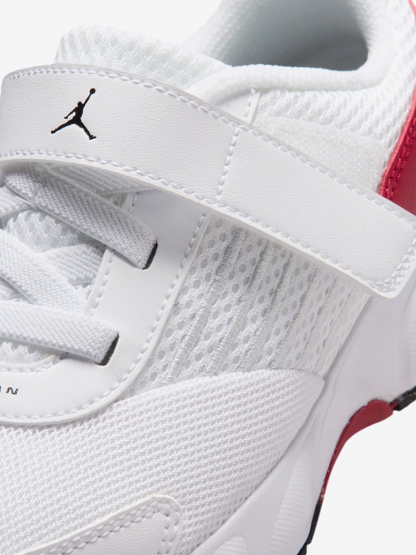 Sapatilhas Nike Jordan Trunner Flow Brancas e Vermelhas Para Criança Sapatilhas Nike Jordan Trunner Flow Brancas e Vermelhas Para Criança