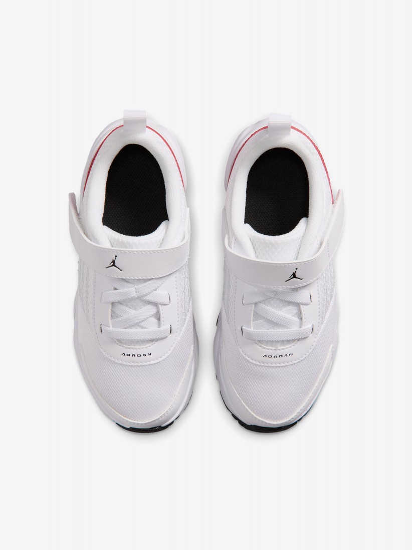 Sapatilhas Nike Jordan Trunner Flow Brancas e Vermelhas Para Criança Sapatilhas Nike Jordan Trunner Flow Brancas e Vermelhas Para Criança