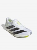 Zapatillas de Running Adidas Adizero Adios 9 Blancas, Grises y Amarillas