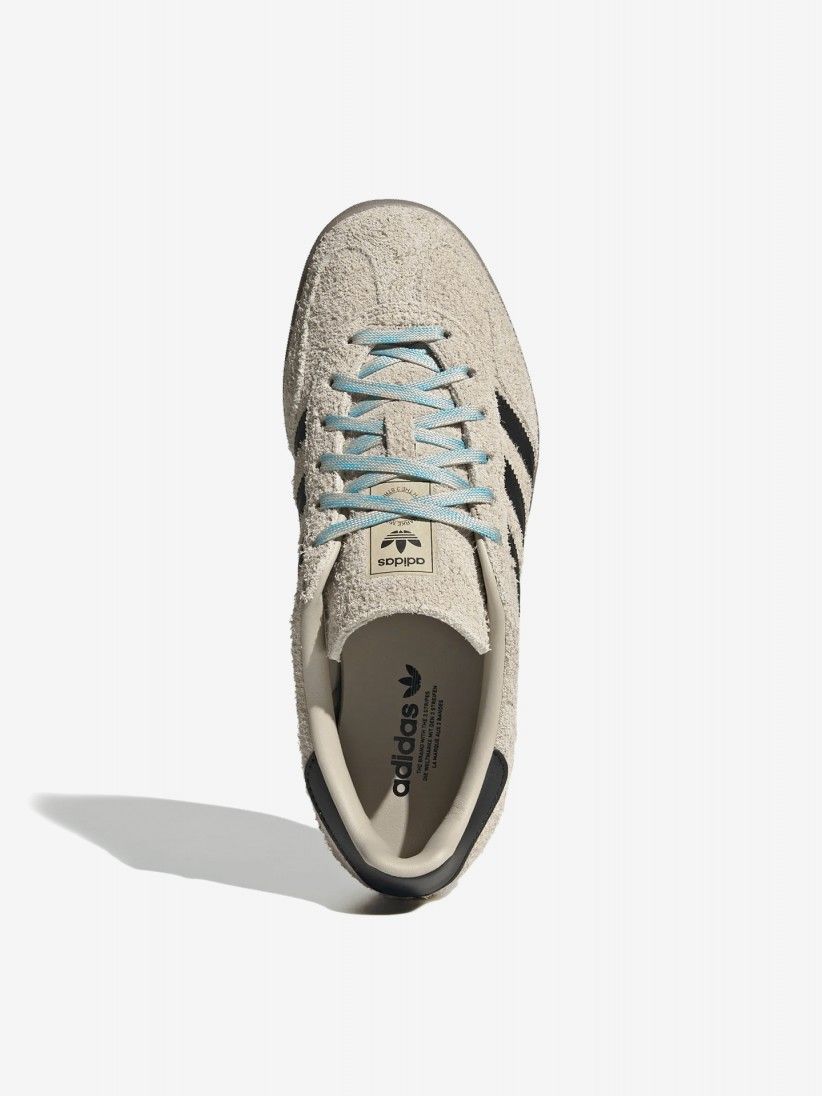 Adidas Gazelle Indoor W Grey and Black Suede Sneakers Adidas Gazelle Indoor W Grey and Black Suede Sneakers