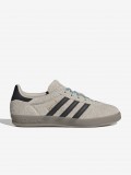 Adidas Gazelle Indoor W Grey and Black Suede Sneakers Adidas Gazelle Indoor W Grey and Black Suede Sneakers