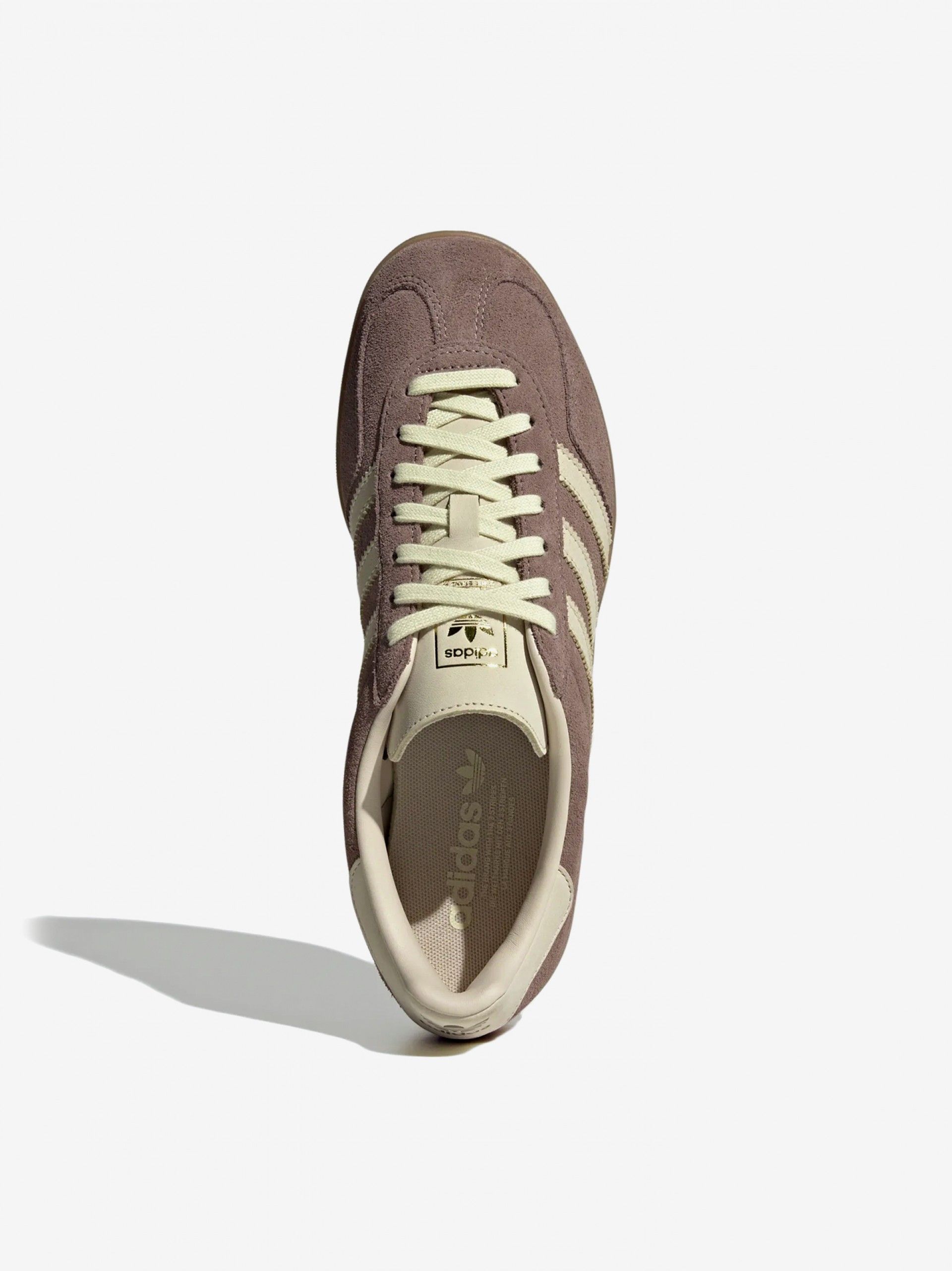 Adidas Gazelle Indoor Lilac, Grey and Yellow Suede Sneakers