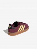 Adidas Gazelle Indoor CF EL I Burgundy and Yellow Suede Sneakers Adidas Gazelle Indoor CF EL I Burgundy and Yellow Suede Sneakers