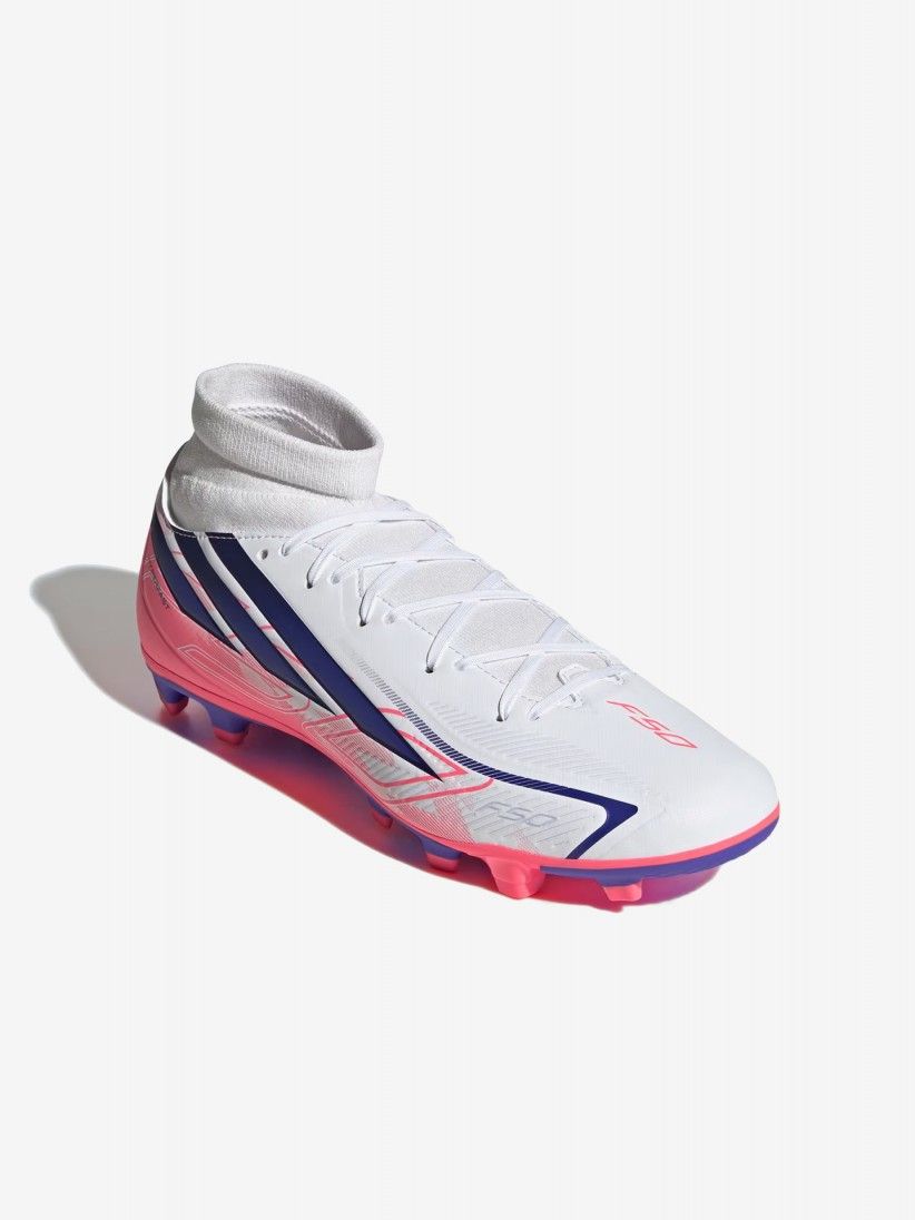 Botas de Fútbol Adidas F50 Hyperfast Club Mid FG/MG Botas de Fútbol Adidas F50 Hyperfast Club Mid FG/MG