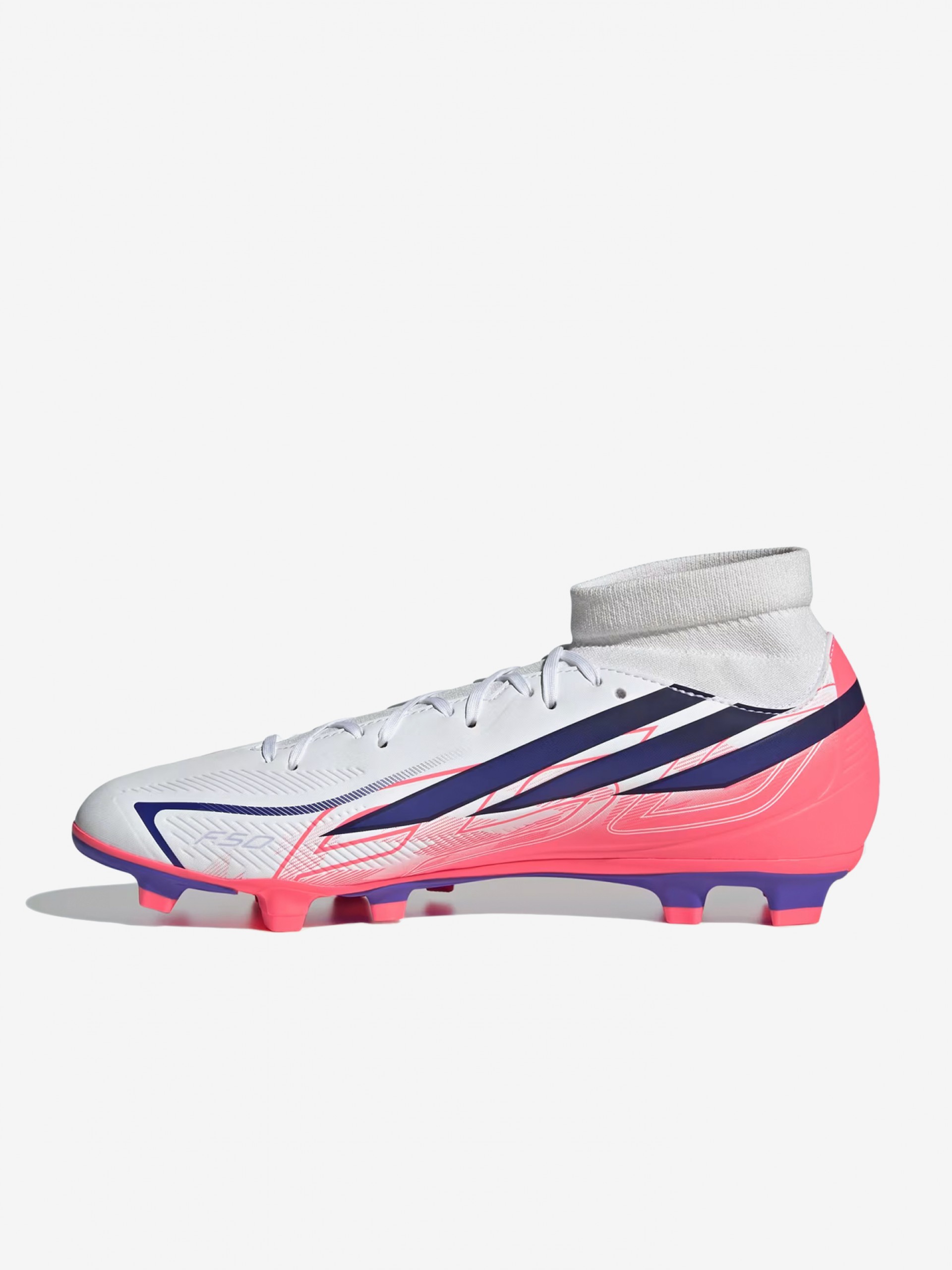 Adidas F50 Hyperfast Club Mid FG/MG Football Boots
