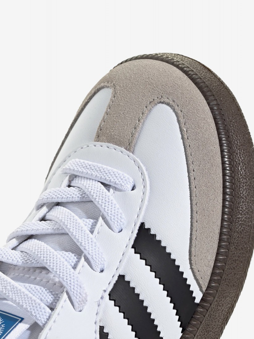 Adidas Samba Quickon EL White and Black Sneakers Adidas Samba Quickon EL White and Black Sneakers