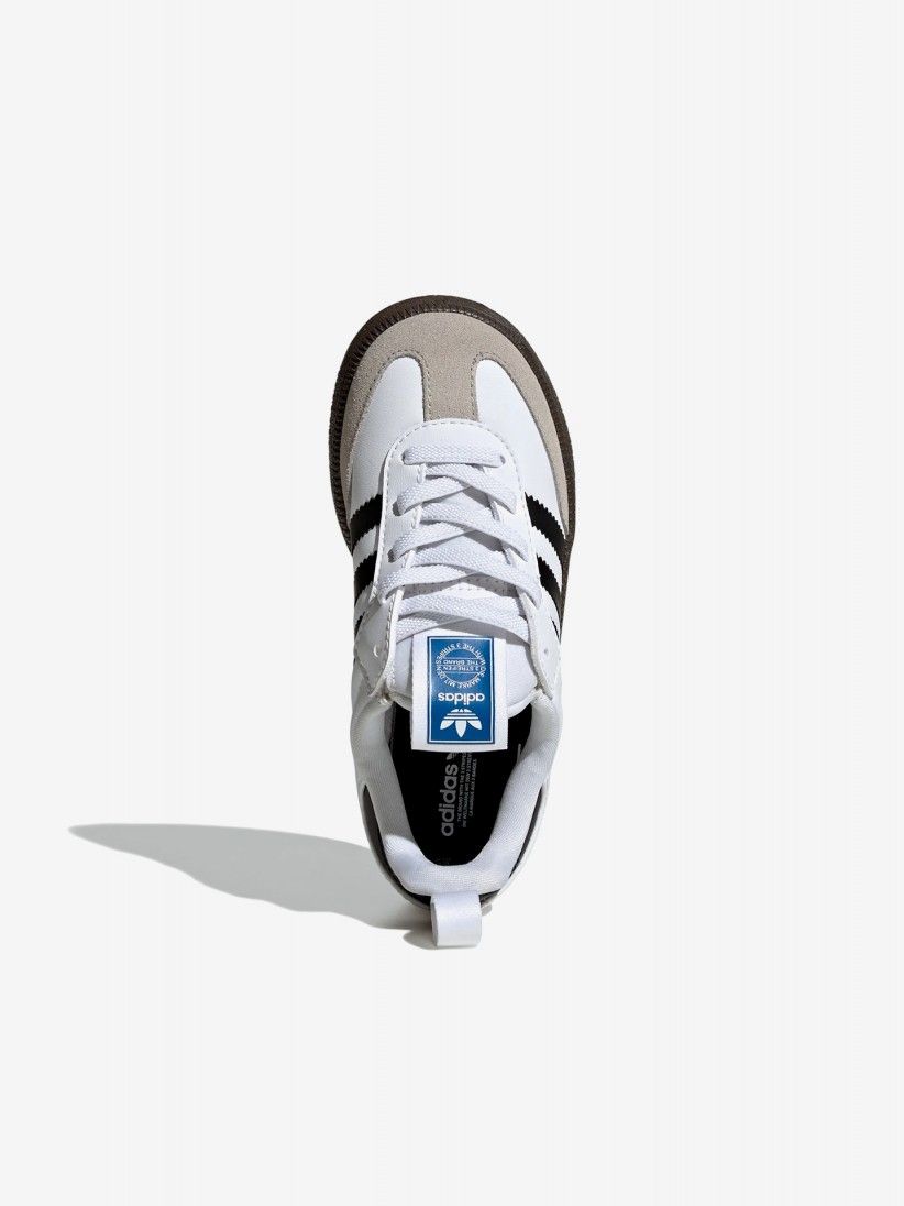 Adidas Samba Quickon EL White and Black Sneakers Adidas Samba Quickon EL White and Black Sneakers