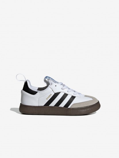 Adidas Samba Quickon EL White and Black Sneakers