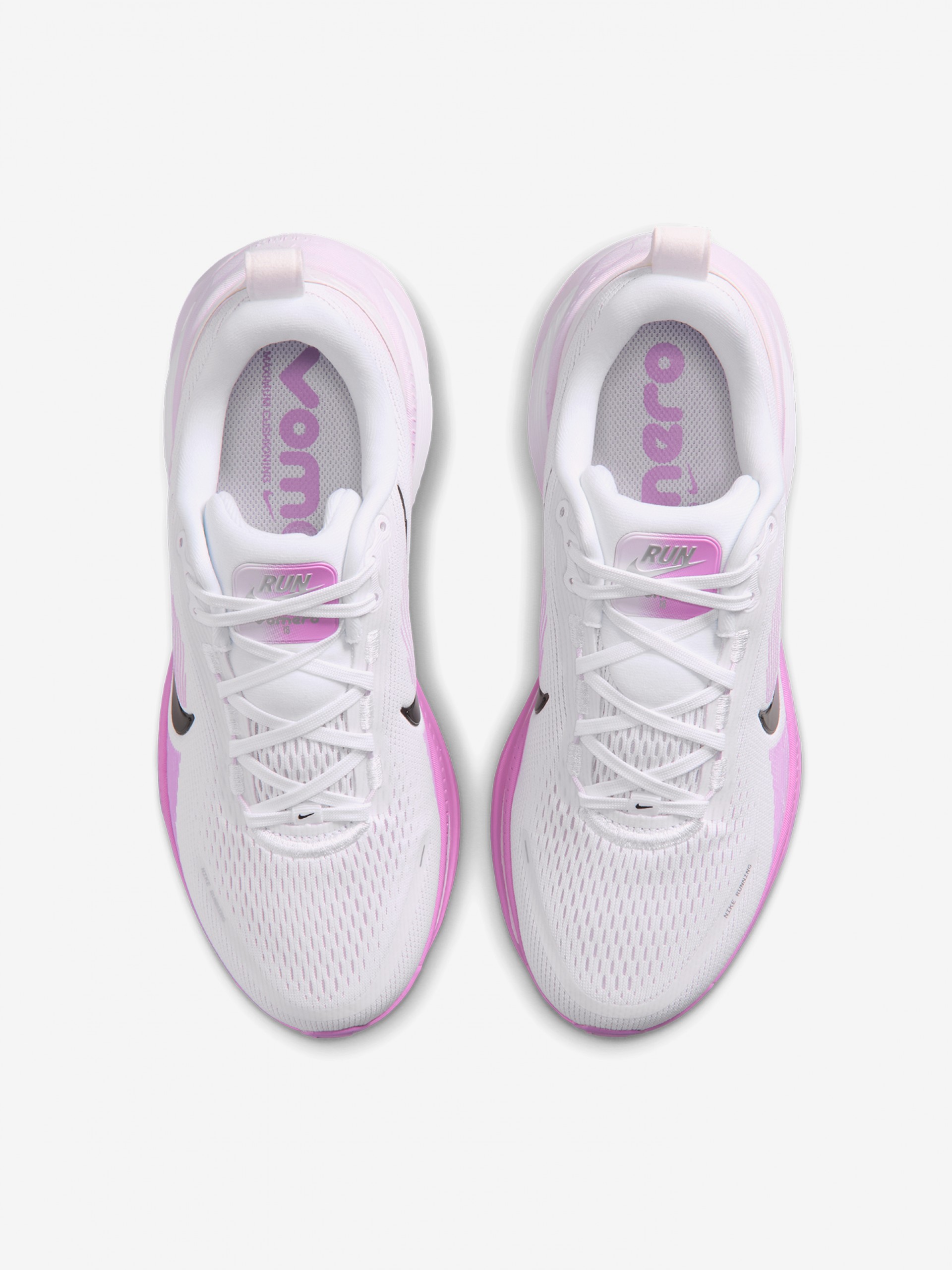 Nike Vomero 18 Lilac and White Running Trainers For Women
