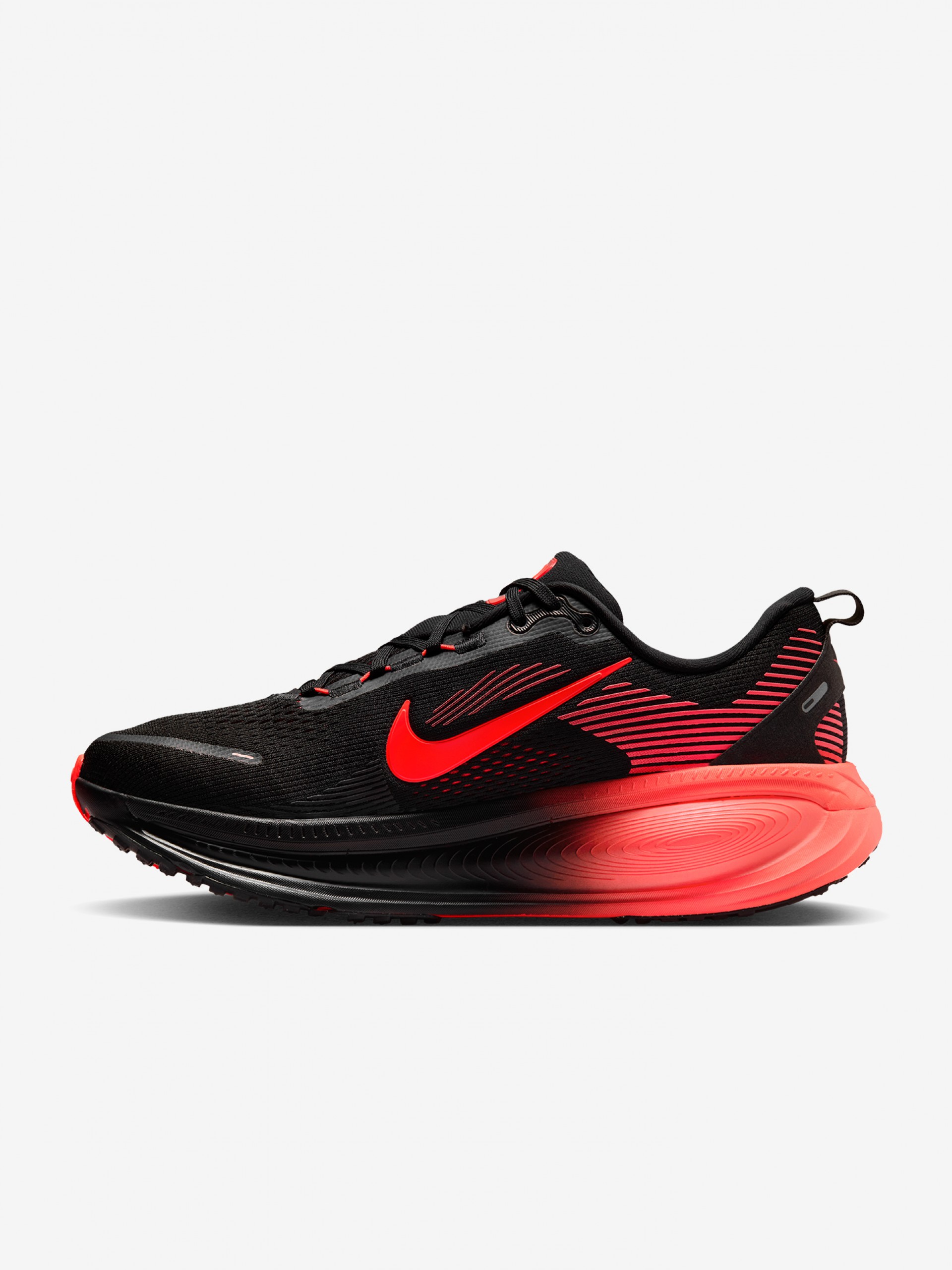 Nike Vomero 18 Black and Coral Running Trainers For Men