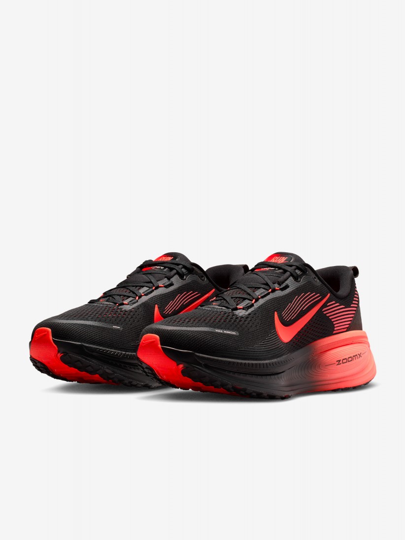 Sapatilhas de Running Nike Vomero 18 Pretas e Coral Para Homem