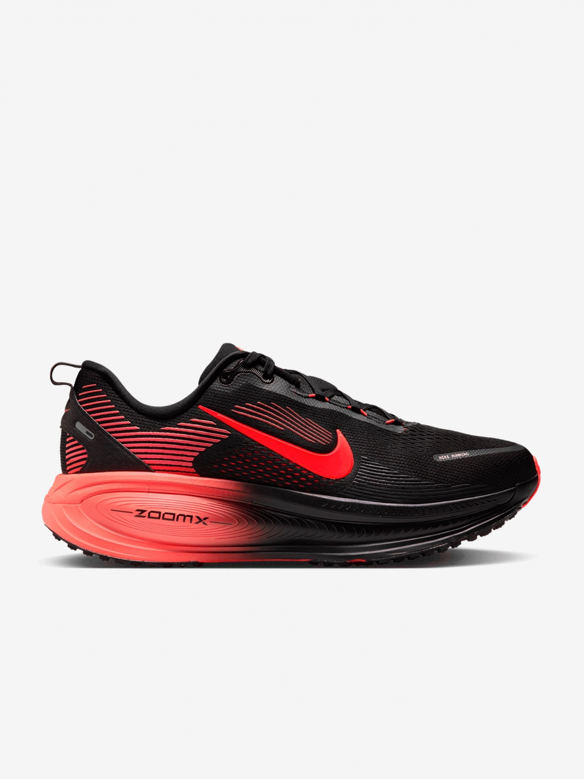 Nike Vomero 18 Black and Coral Running Trainers For Men