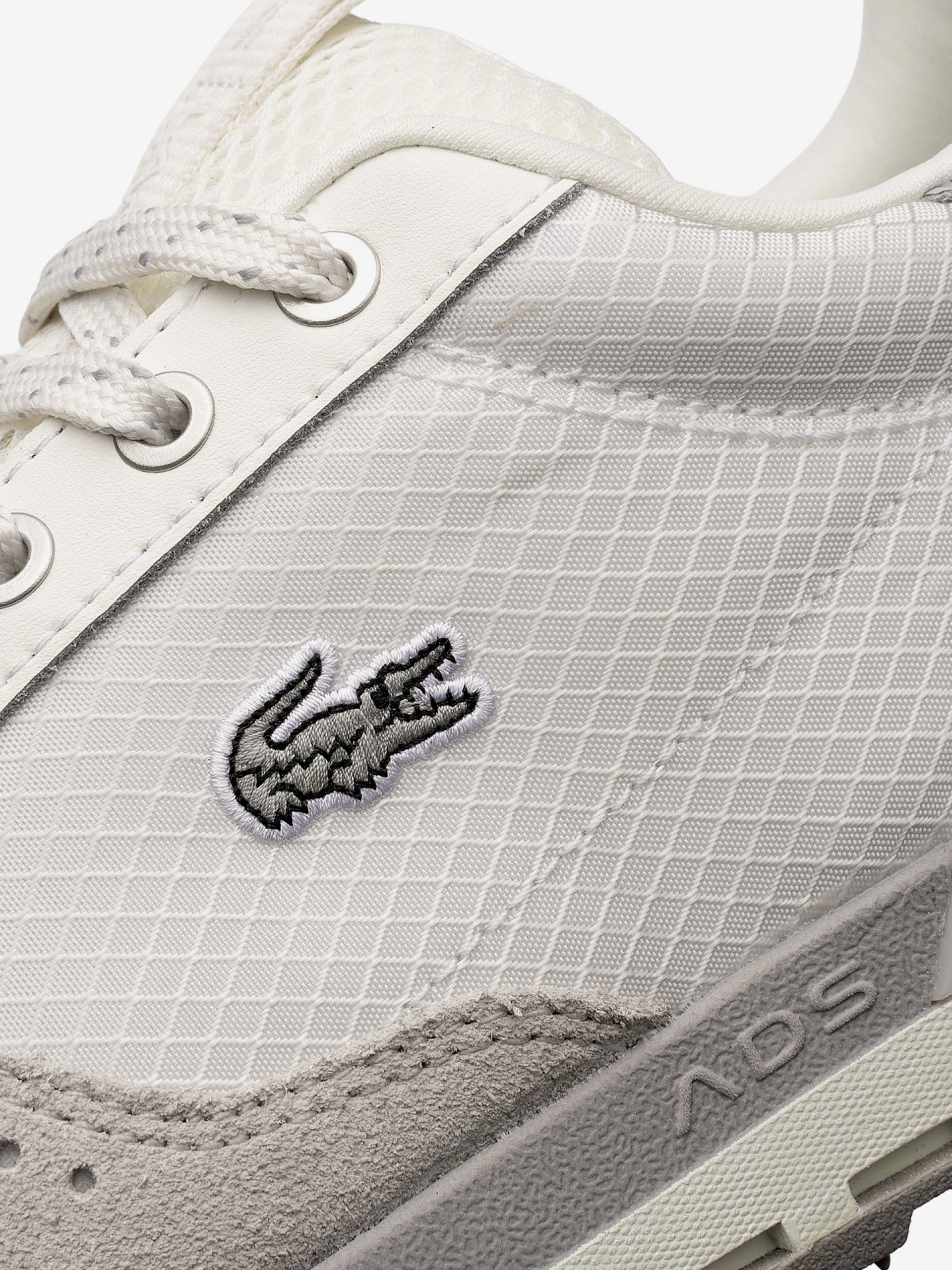 Sapatilhas Lacoste Slam Break Brancas e Cinzentas Para Mulher