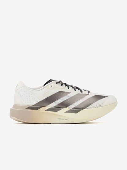 Sapatilhas de Running Adidas Adizero Evo SL Brancas, Bege e Cinzentas