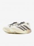 Adidas Adizero Evo SL White, Beige and Grey Running Trainers