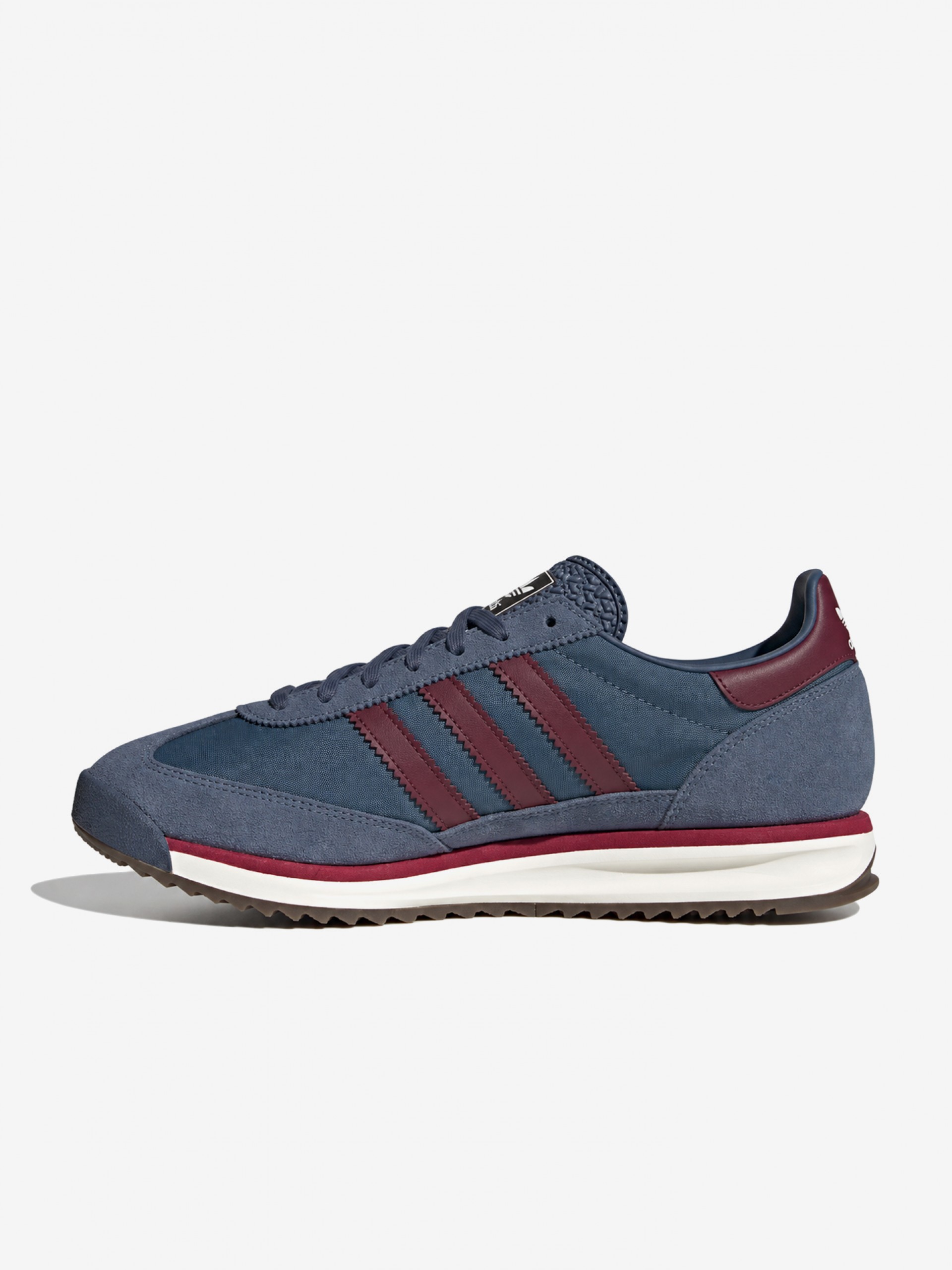 Adidas SL 72 RS Blue and Burgundy Sneakers