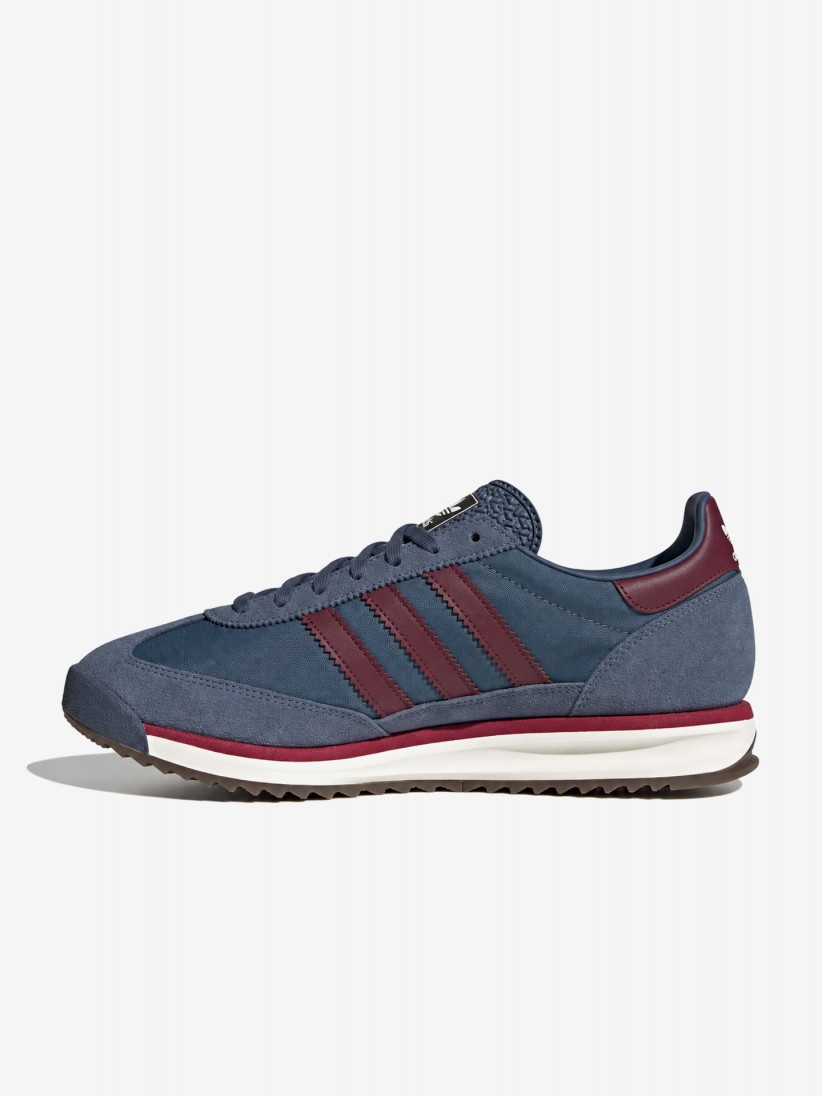Adidas SL 72 RS Blue and Burgundy Sneakers
