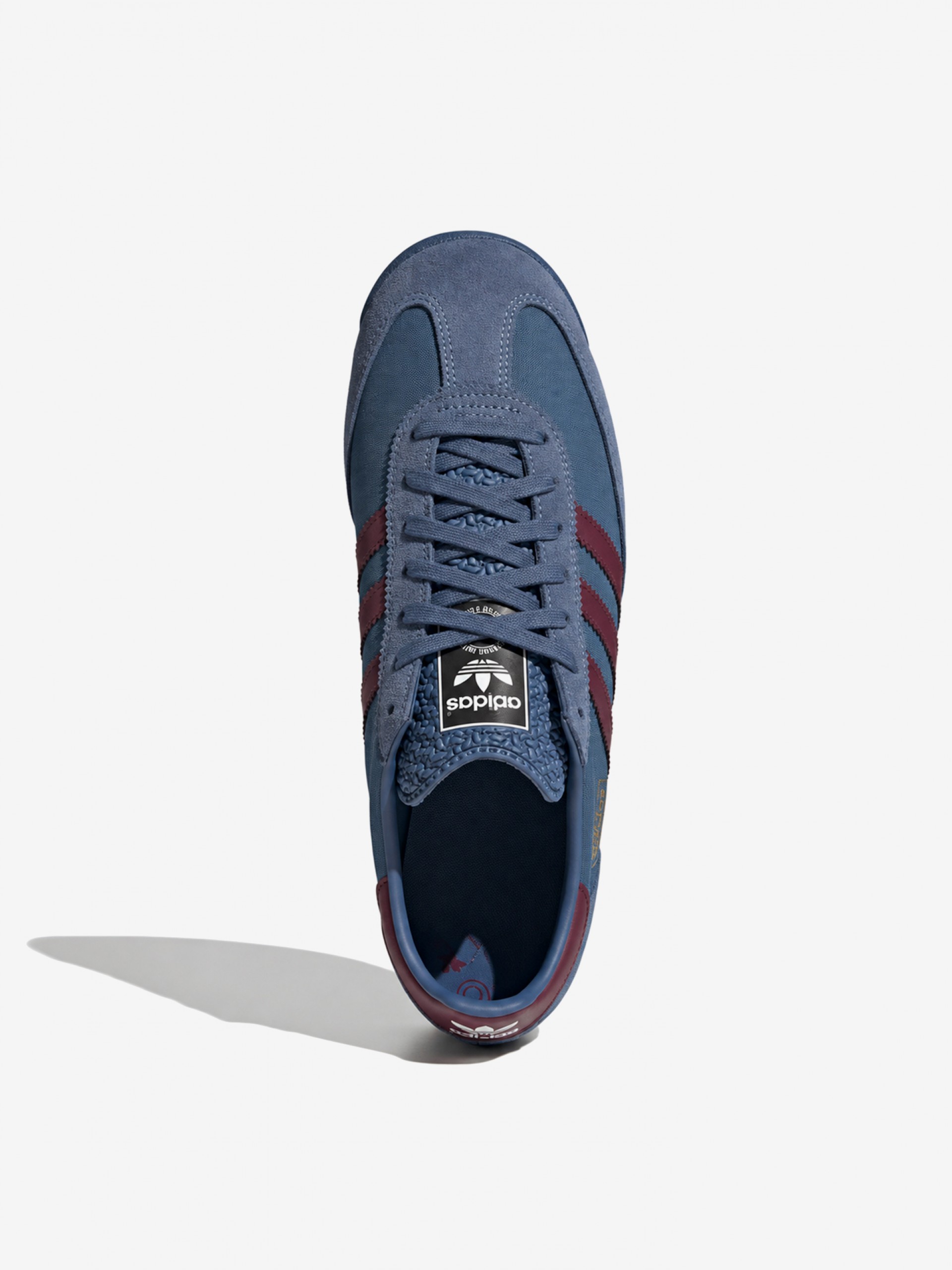 Adidas SL 72 RS Blue and Burgundy Sneakers