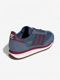 Adidas SL 72 RS Blue and Burgundy Sneakers