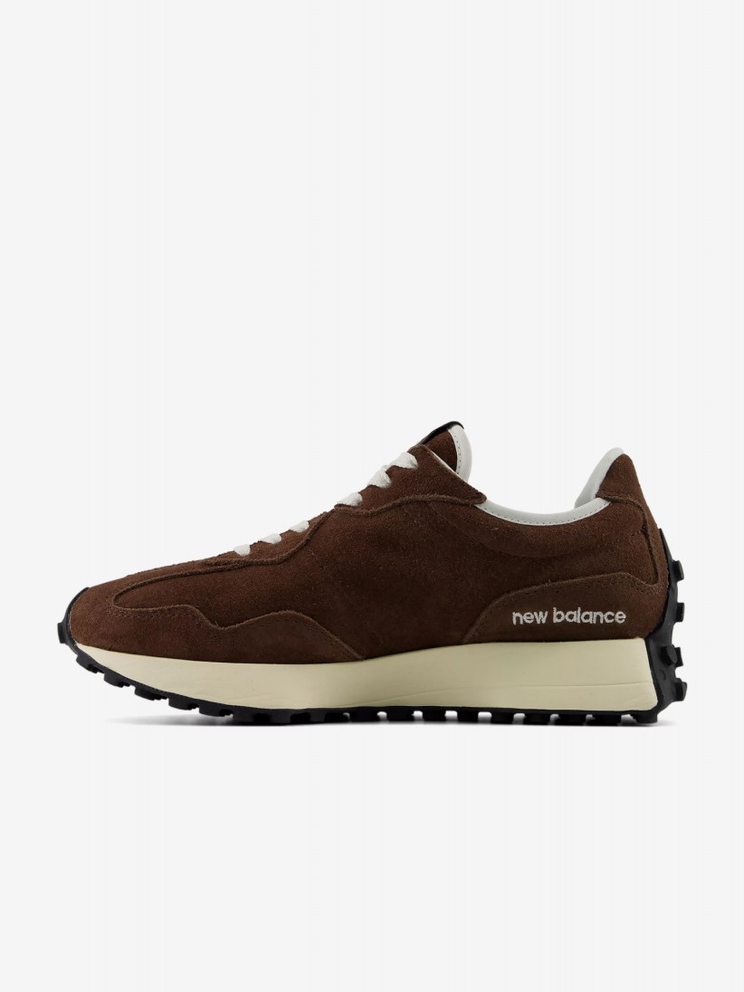 New Balance W327 V1 Brown Suede Sneakers