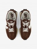 New Balance W327 V1 Brown Suede Sneakers