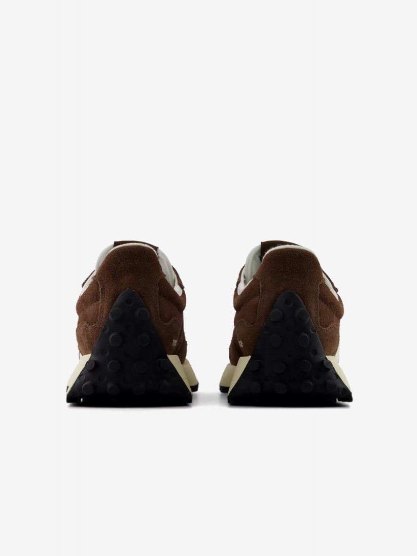 New Balance W327 V1 Brown Suede Sneakers