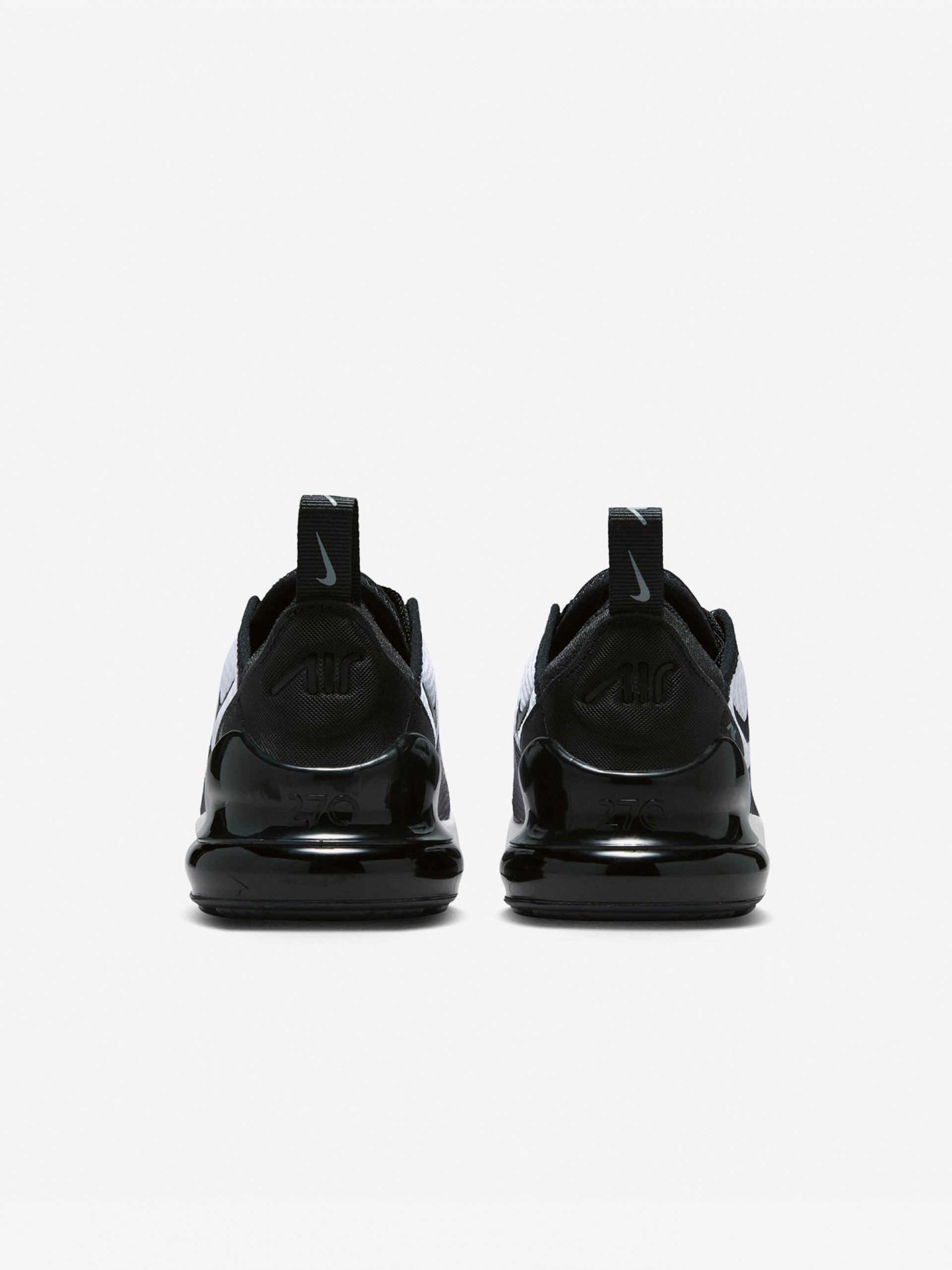 Sapatilhas Nike Air Max 270 Pretas e Cinzentas Para Criança