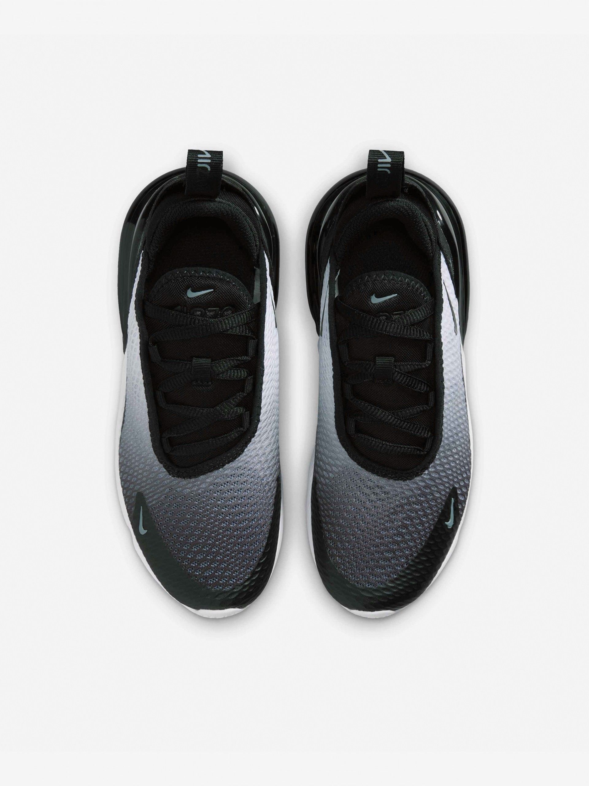 Nike Air Max 270 Black and Grey Sneakers For Children