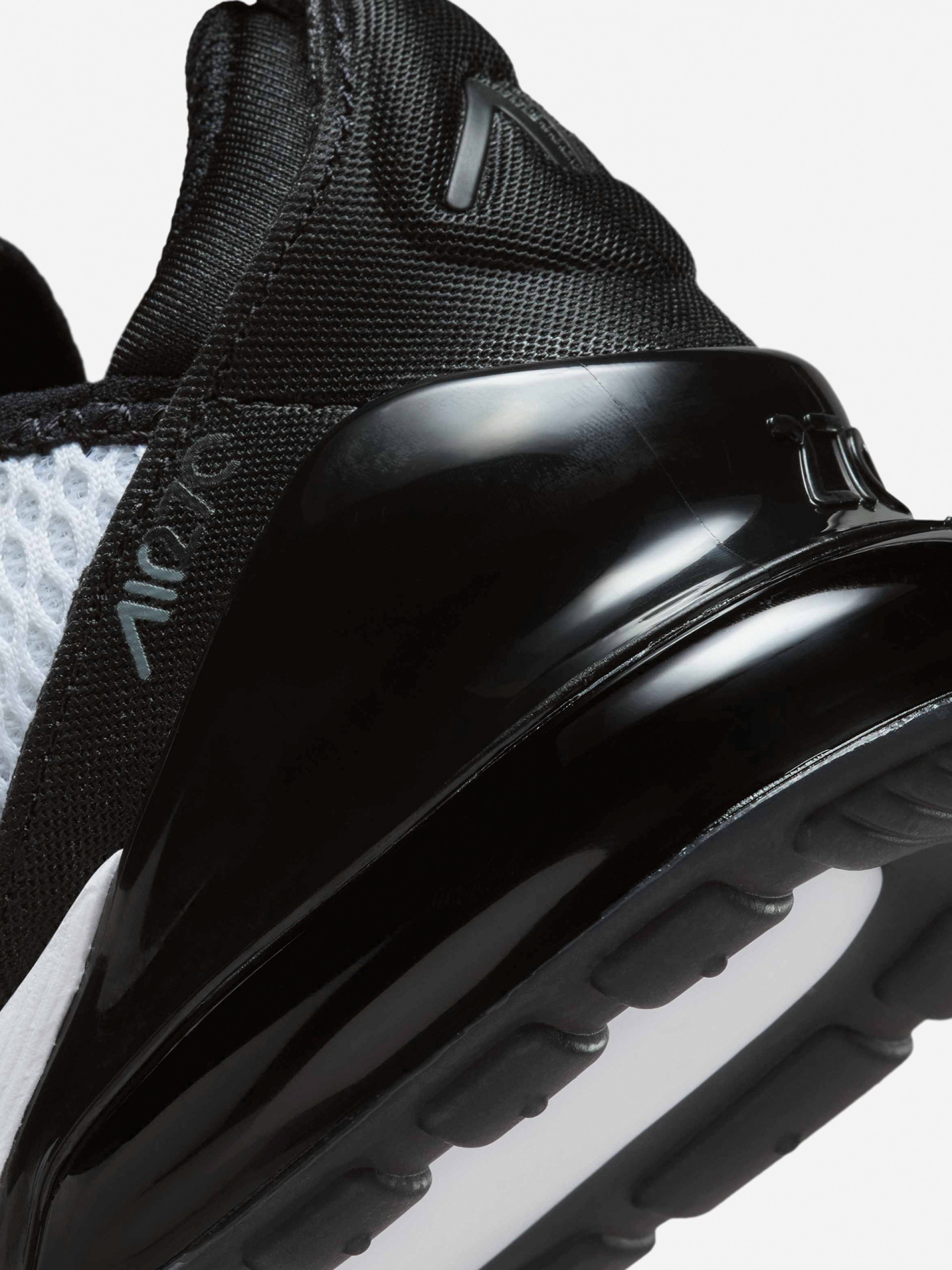 Nike Air Max 270 Black and Grey Sneakers For Children