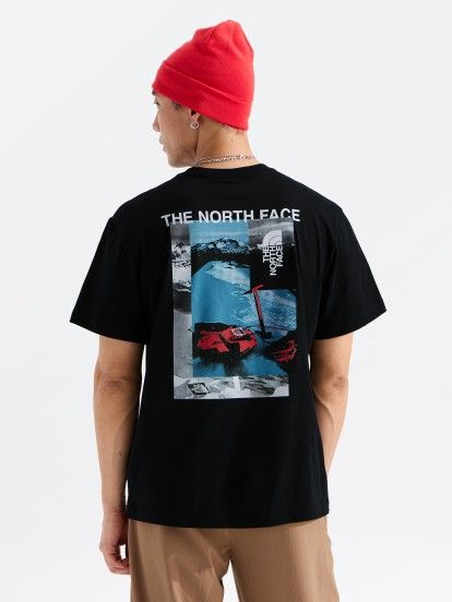 T-shirt The North Face Apex 75 Collage Preta