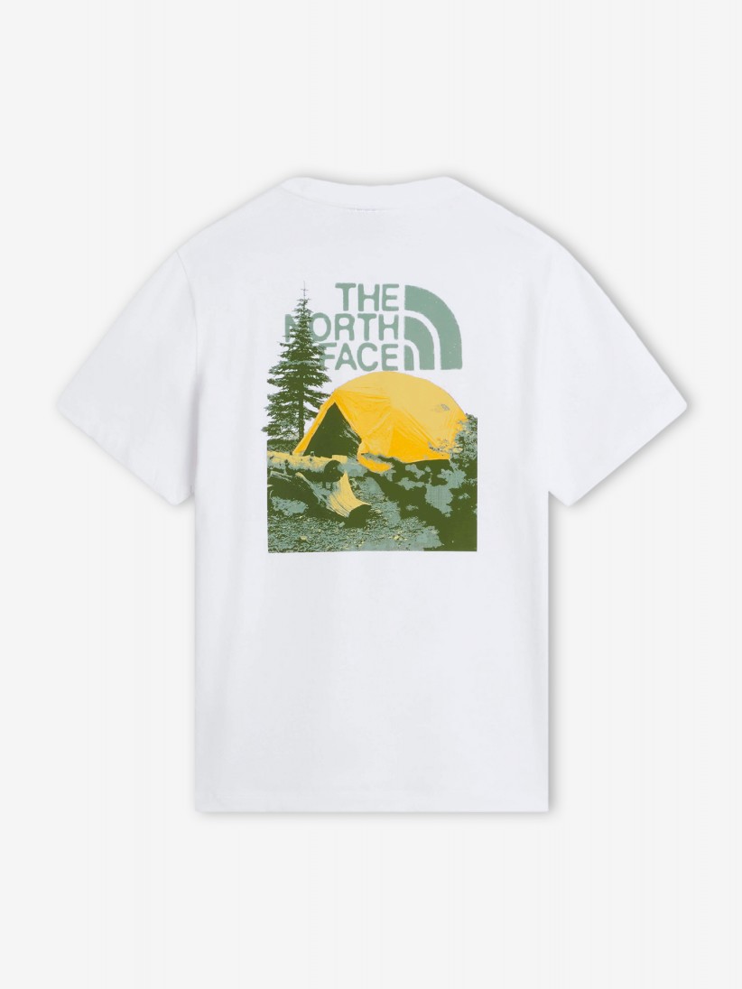 The North Face Pitch A Tent White T-shirt The North Face Pitch A Tent White T-shirt