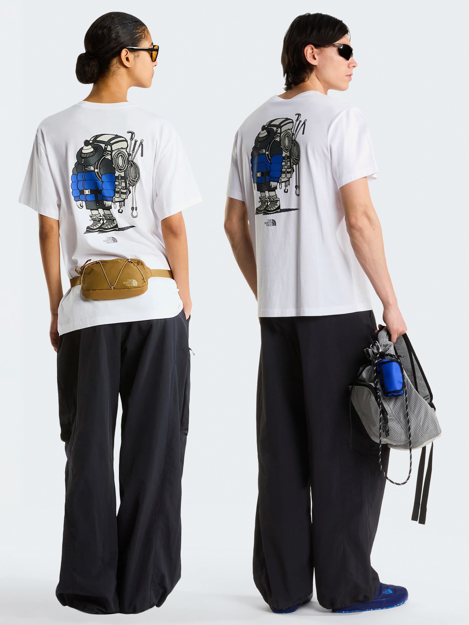 Camiseta The North Face Gear Up Get Out Blanca