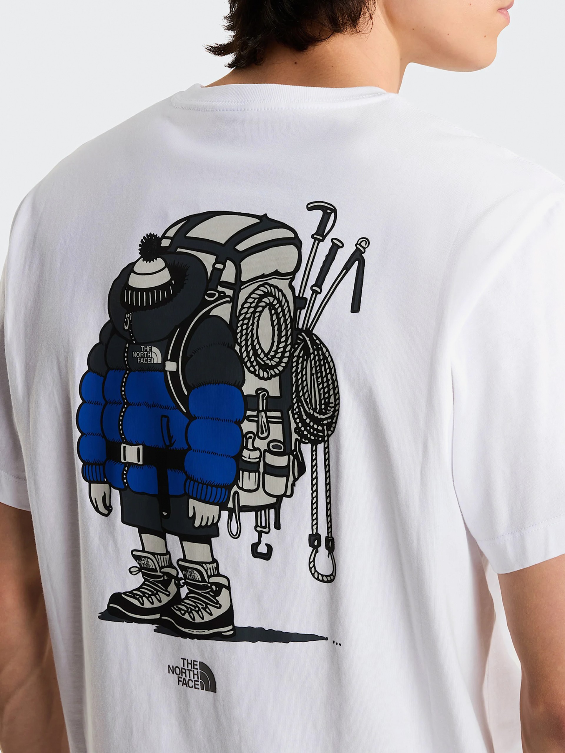 Camiseta The North Face Gear Up Get Out Blanca