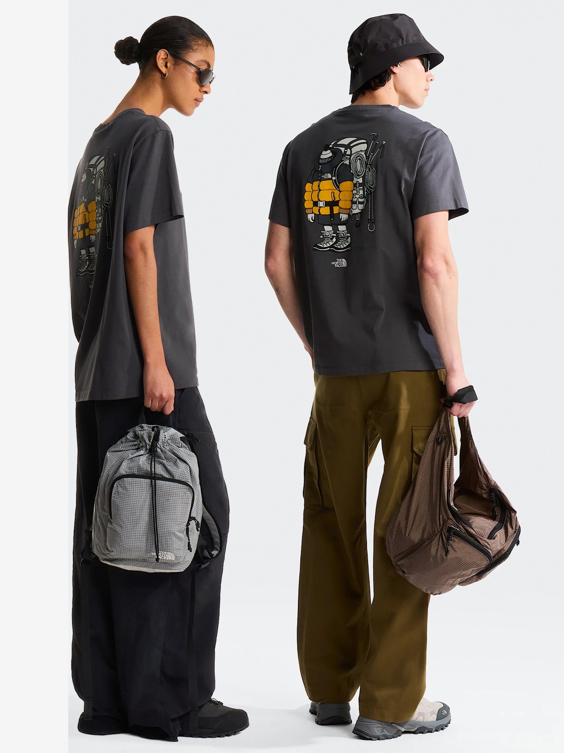 The North Face Gear Up Get Out Grey T-shirt
