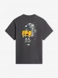 T-shirt The North Face Gear Up Get Out Cinzenta