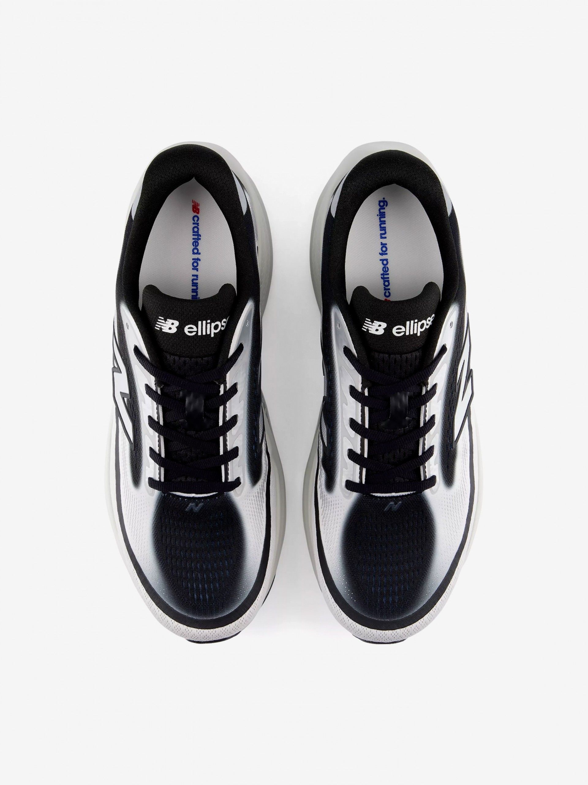 New Balance Ellipse v1 Grey and Black Running Trainers For Men